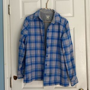 L.L. Bean fleece lined flannel